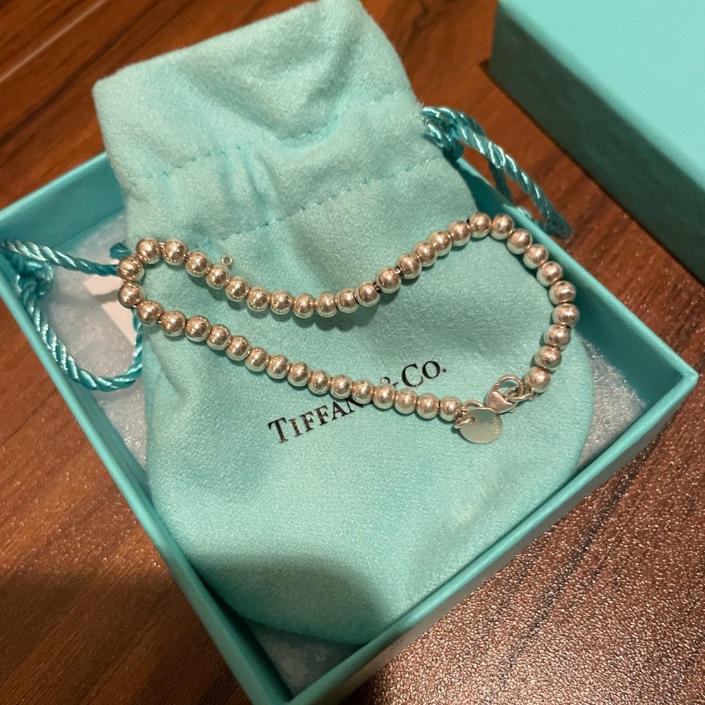 Tiffany & Co. Silver Bead Bracelet